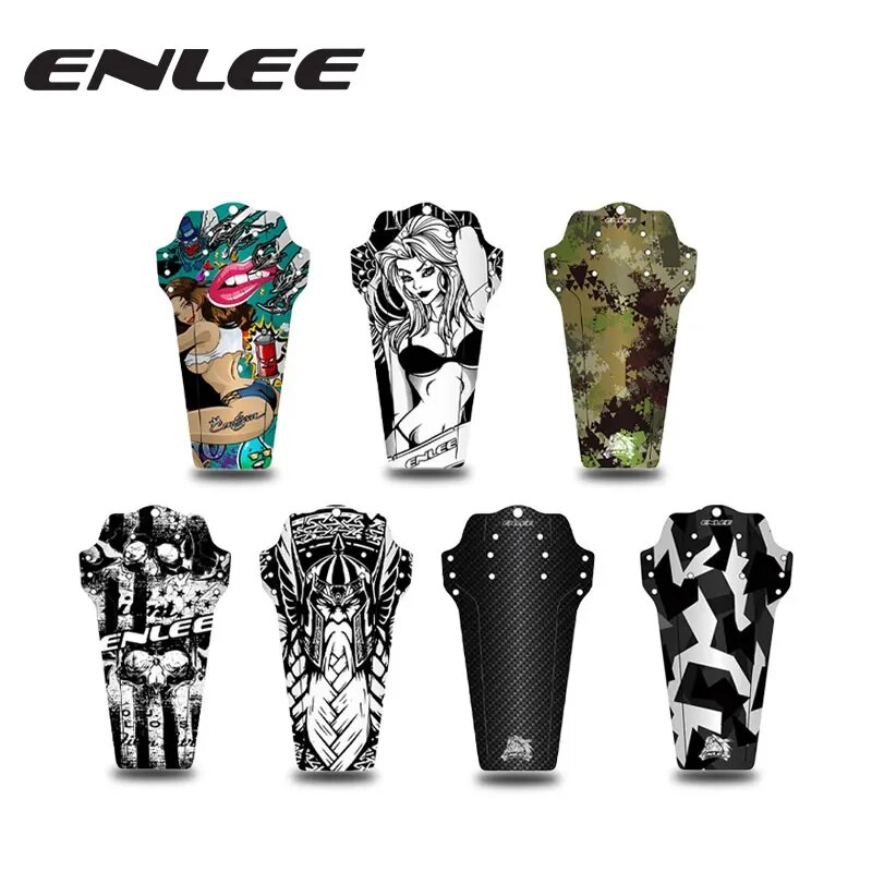 Bike Fender Set - ENLEE دراجة المصدات الجبهة/الخلفية الإطارات عجلة