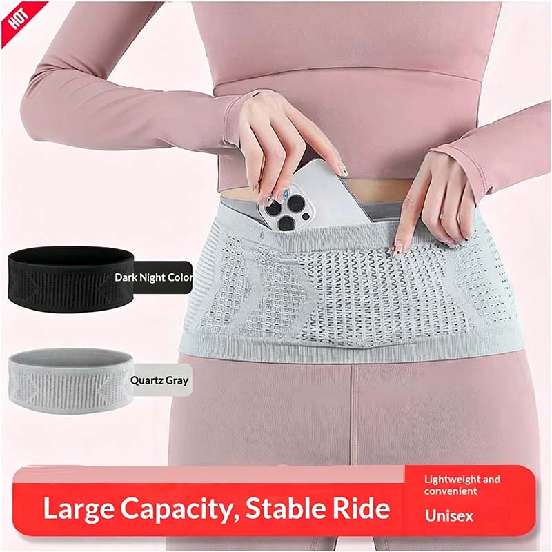 Cycling Gear Duffle - حقيبة خصر غير مرئية مضادة للسرقة،