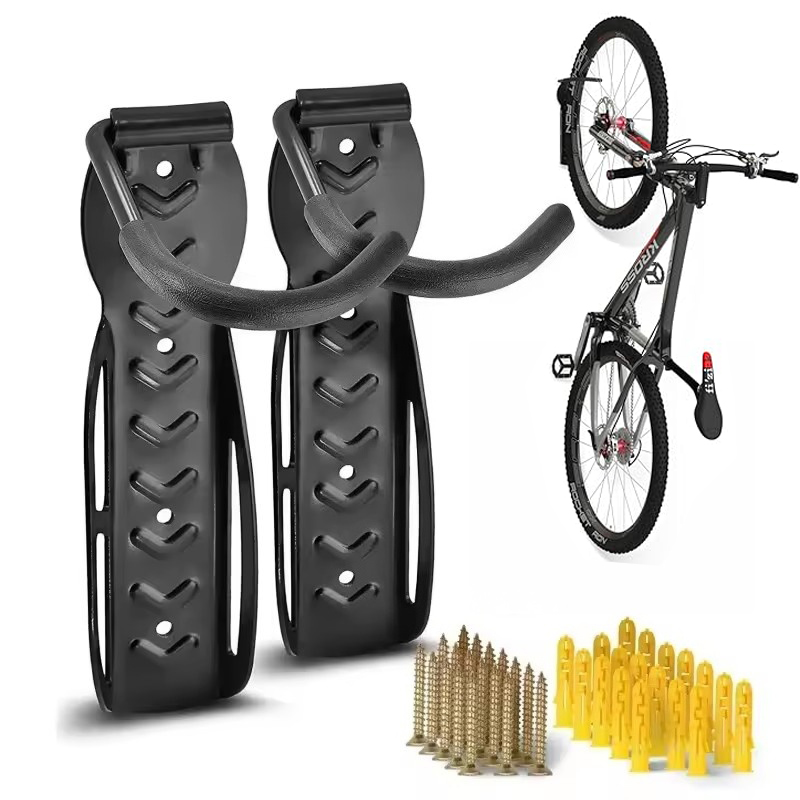 حامل دراجات جداري، رفوف ركن ال - مراجعة Cycling Gear Wall Hanger وسعره