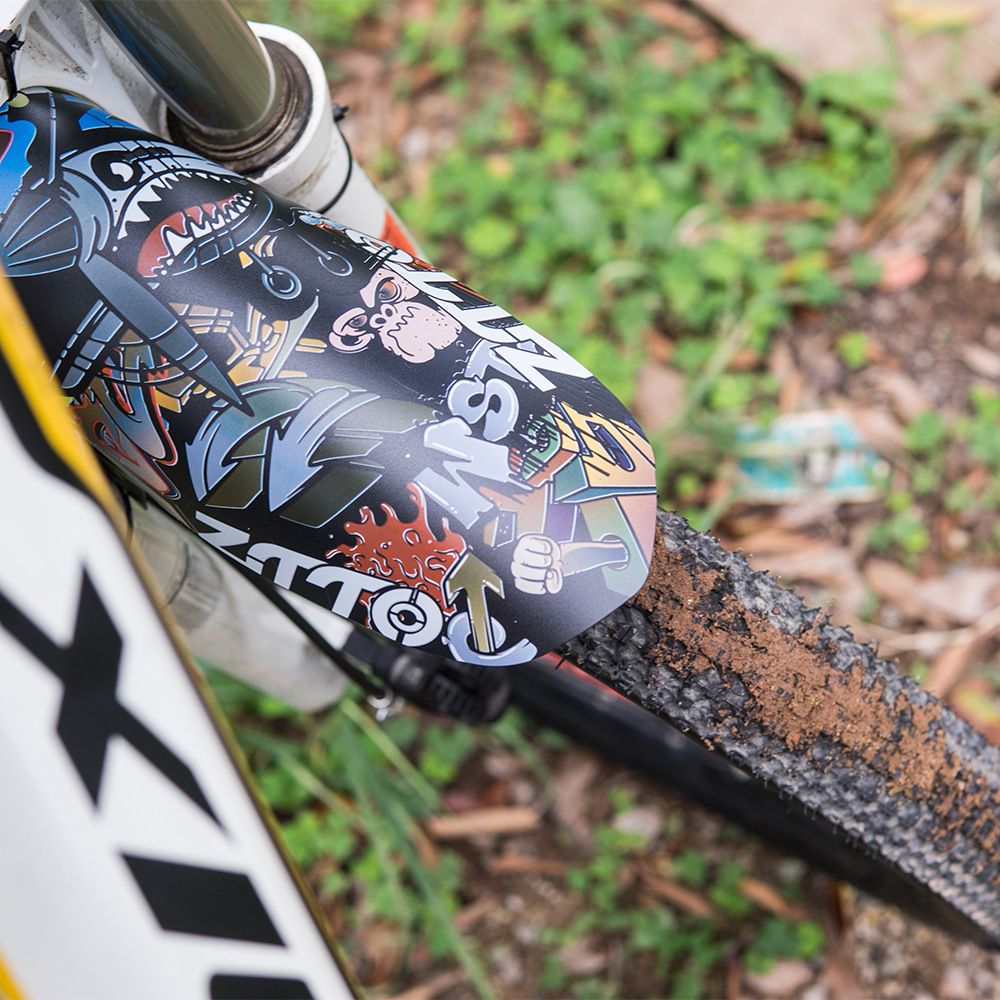 اكسسوارات الطريق الدراجات أجزا - مراجعة Bike Fender Set وسعره