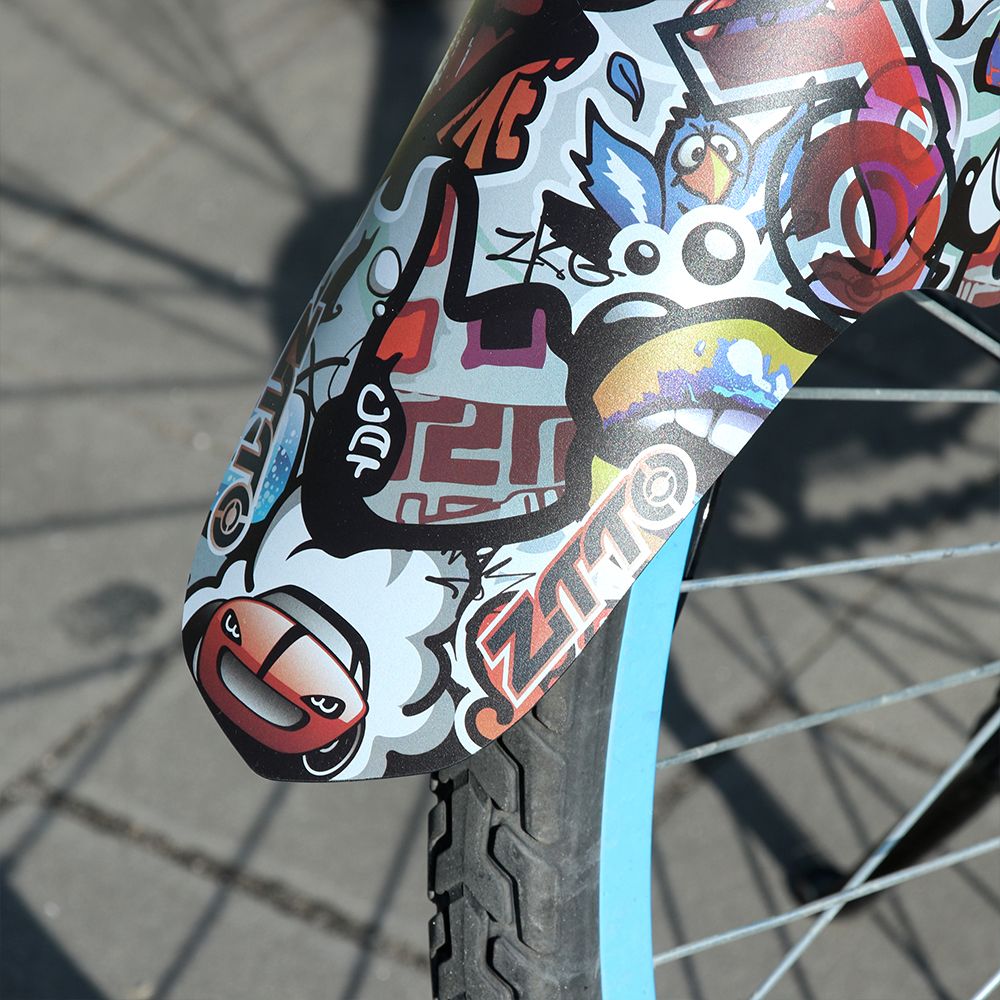 اكسسوارات الطريق الدراجات أجزا - مراجعة Bike Fender Set وسعره