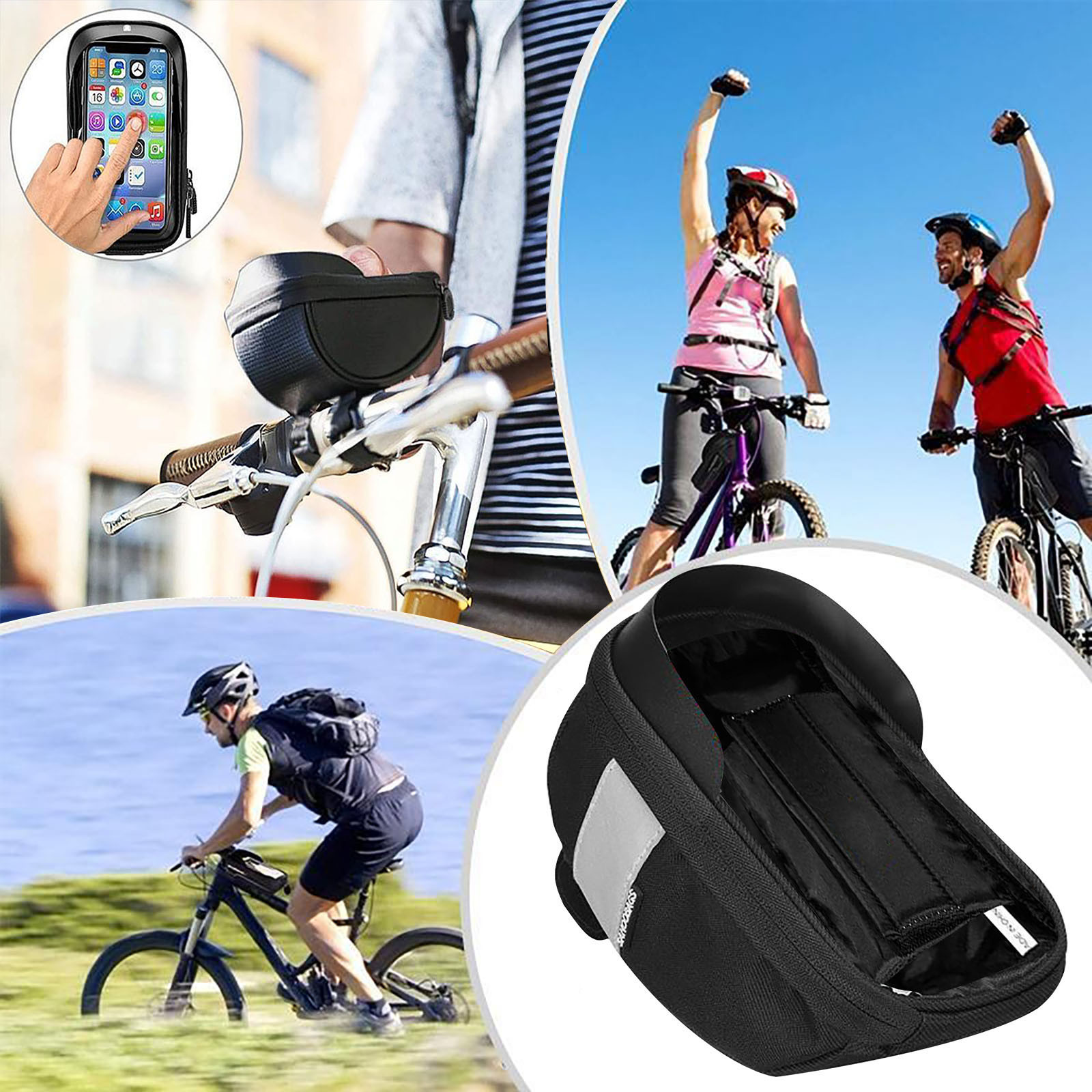 حقيبة هاتف مقاومة للماء للدراج - مراجعة Cycling Gear Duffle وسعره
