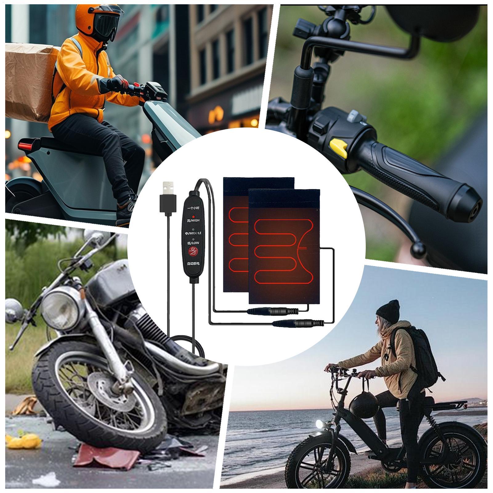 ساخنة المقود قبضة 5 فولت دراجة - مراجعة Cycling Gear In Winter وسعره