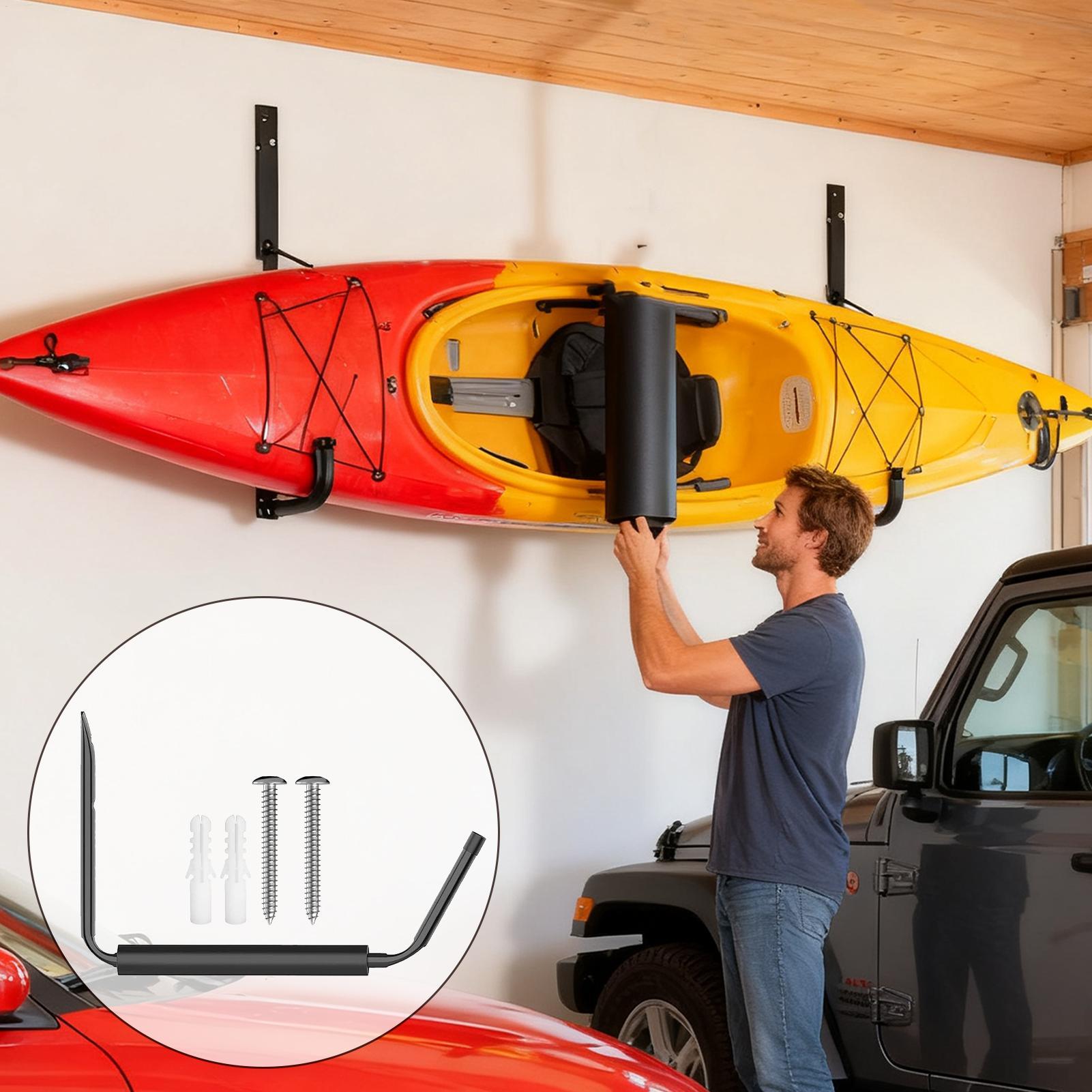 رف كاياك للمرآب يُعلق على الحا - مراجعة Cycling Gear Wall Hanger وسعره