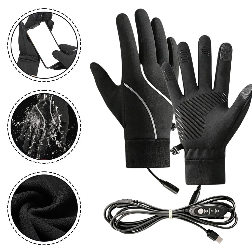 قفازات شتوية قابلة للشحن مع تد - مراجعة Cycling Gear In Winter وسعره