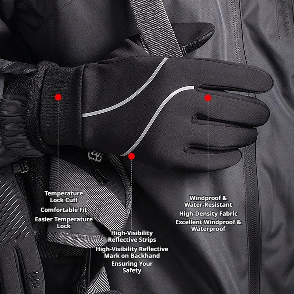 قفازات شتوية قابلة للشحن مع تد - مراجعة Cycling Gear In Winter وسعره