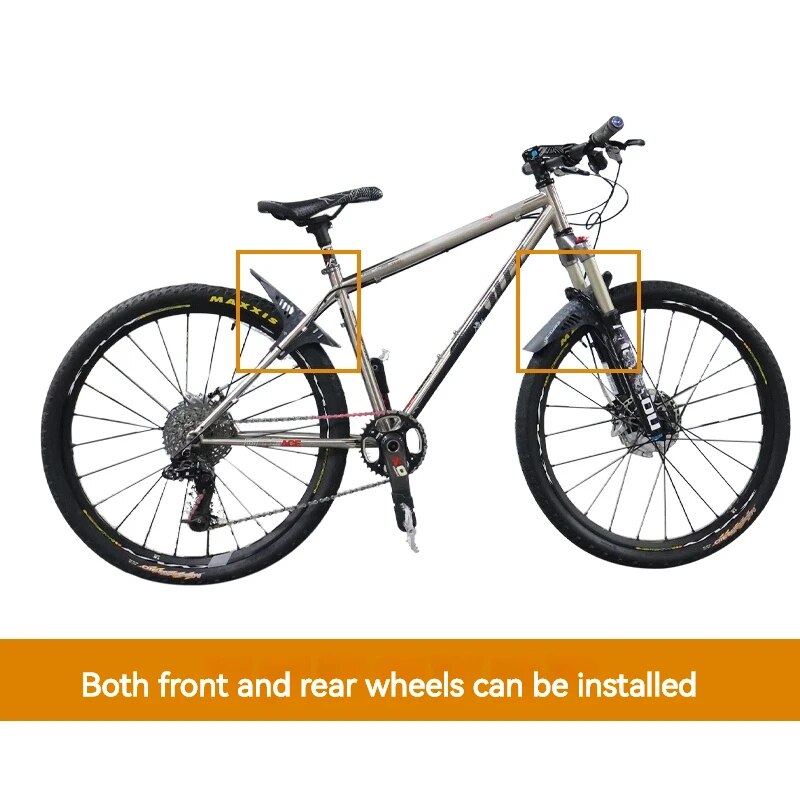 ENLEE دراجة المصدات الجبهة/الخ - مراجعة Bike Fender Set وسعره