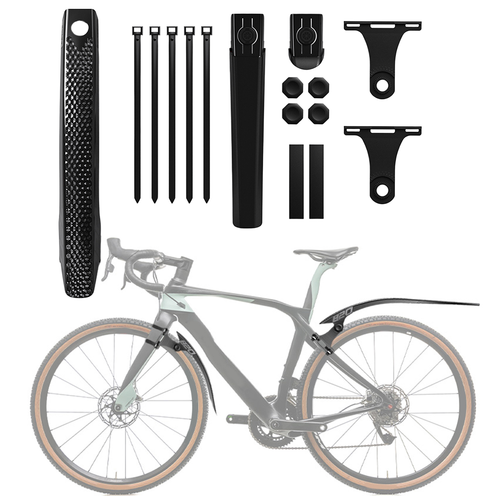 الدراجات الطين اللوحات صلابة ق - مراجعة Bike Fender Set وسعره