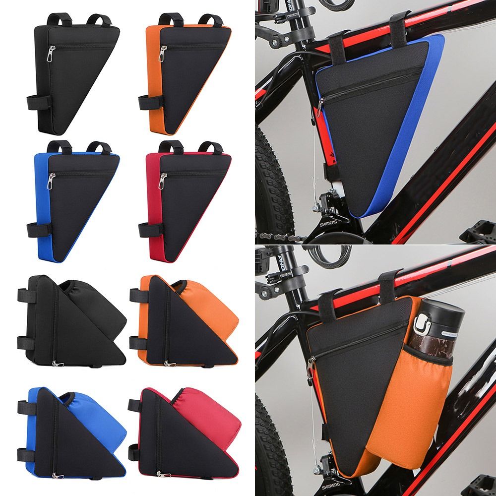 حقيبة دراجة مثلثة الشكل مقاومة - مراجعة Cycling Gear Duffle وسعره