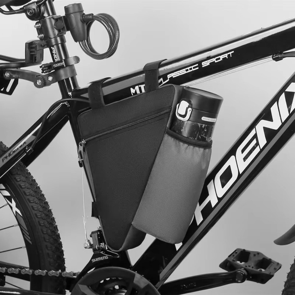 حقيبة دراجة مثلثة الشكل مقاومة - مراجعة Cycling Gear Duffle وسعره