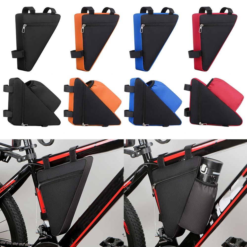 حقيبة دراجة مثلثة الشكل مقاومة - مراجعة Cycling Gear Duffle وسعره