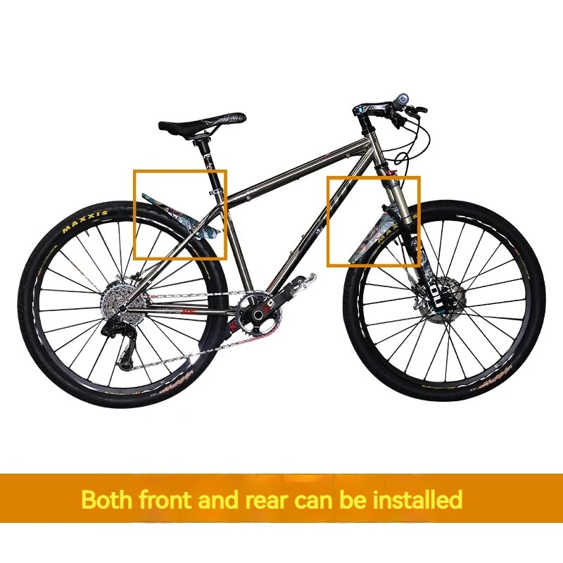 ENLEE دراجة المصدات الجبهة/الخ - مراجعة Bike Fender Set وسعره