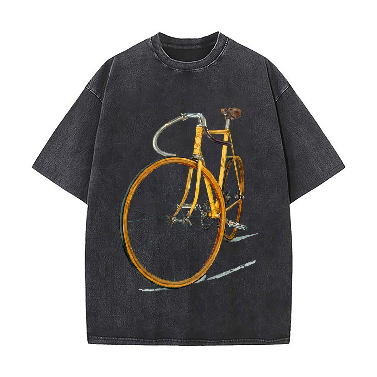 تي شيرت فضفاض بأكمام قصيرة بتص - مراجعة Cycling Gear Shop وسعره