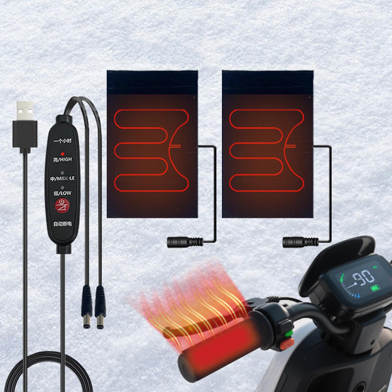 سخان المقود 5 فولت مقابض دراجة - مراجعة Cycling Gear In Winter وسعره