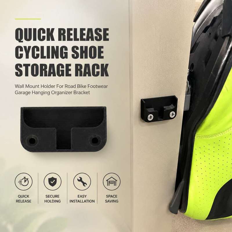 حامل تخزين أحذية الدراجات سريع - مراجعة Cycling Gear Wall Hanger وسعره