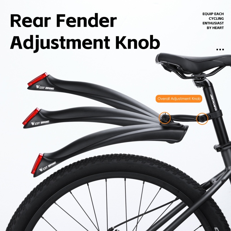 غرب ركوب الدراجات عاكس دراجة ق - مراجعة Bike Fender Set وسعره