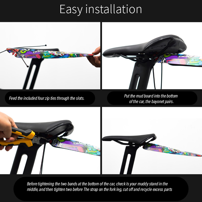 Chooee الدراجة الخلفية درابزين - مراجعة Bike Fender Set وسعره