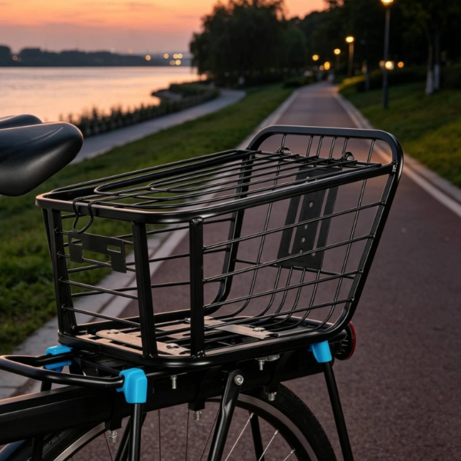سلة خلفية قابلة للطي للدراجات  - مراجعة Cycling Gear Shop وسعره
