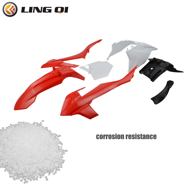 LINGQI سباق الدراجات النارية م - مراجعة Bike Fender Set وسعره