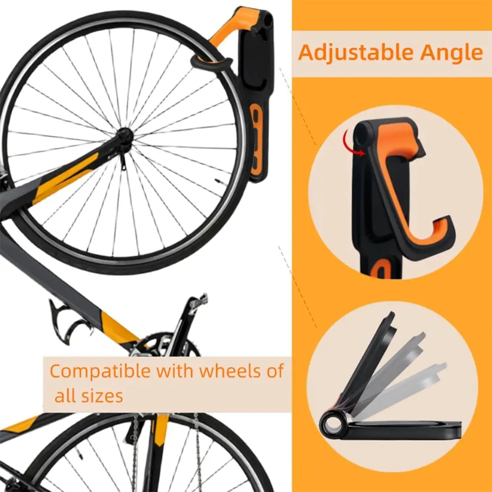 رف مثبت على الحائط للدراجة ، ت - مراجعة Cycling Gear Wall Hanger وسعره