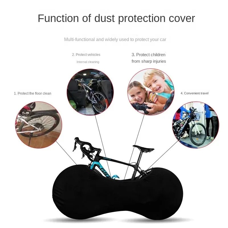 غطاء حامي الدراجة الجبلية الطر - مراجعة Cycling Gear Duffle وسعره