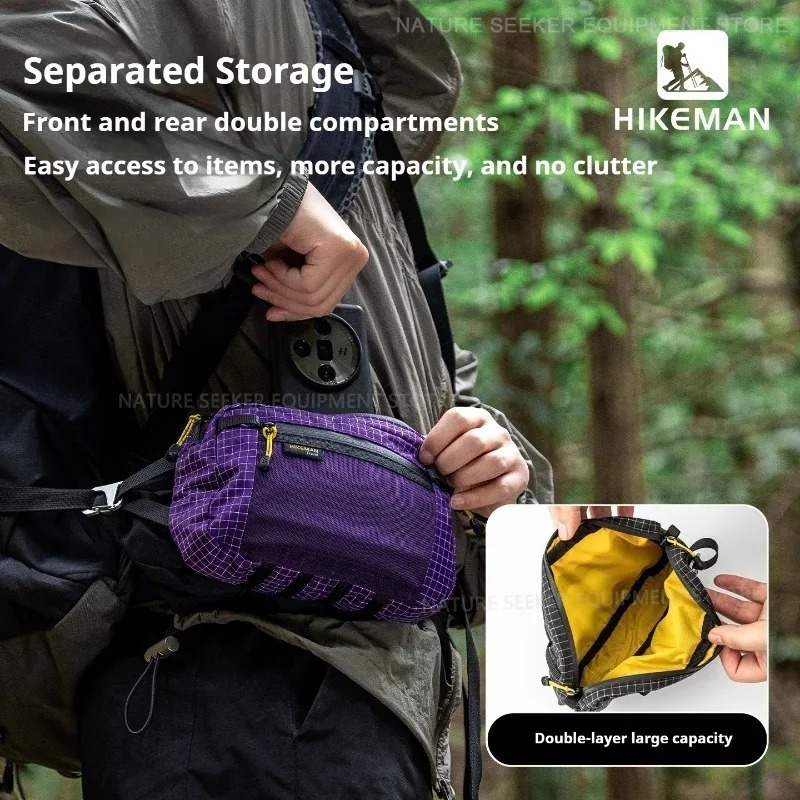 HIKEMAN التكتيكية الخصر حقيبة  - مراجعة Cycling Gear Duffle وسعره