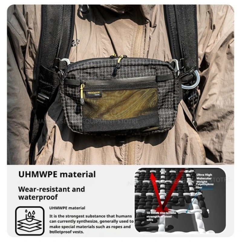 HIKEMAN التكتيكية الخصر حقيبة  - مراجعة Cycling Gear Duffle وسعره