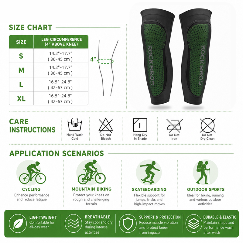 روكبروز-وسادة ركبة رياضية لتسخ - مراجعة Cycling Gear Man وسعره
