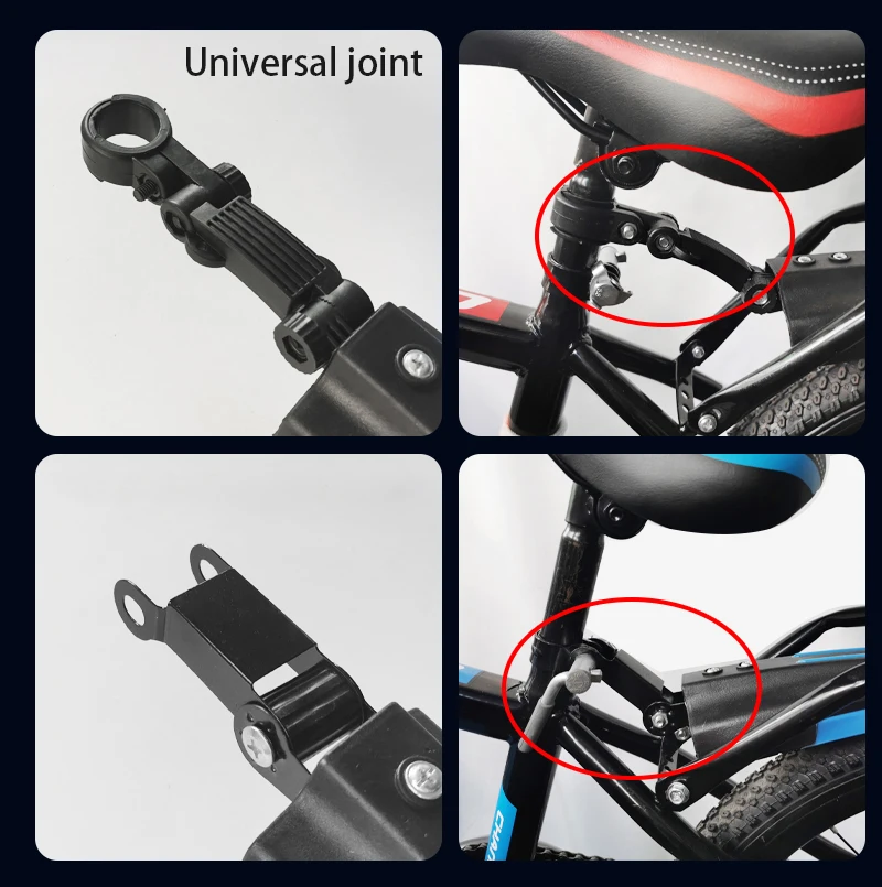 واقيات للدراجة الجبلية الخلفية - مراجعة Bike Fender Set وسعره